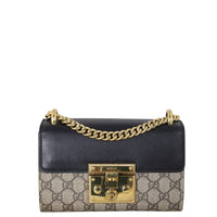 Gucci GG Supreme Padlock Small Shoulder Bag
