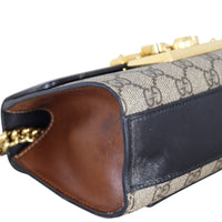 Gucci GG Supreme Padlock Small Shoulder Bag