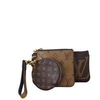 Louis Vuitton Trio Pouch Reverse Monogram