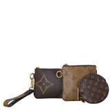Louis Vuitton Trio Pouch Reverse Monogram