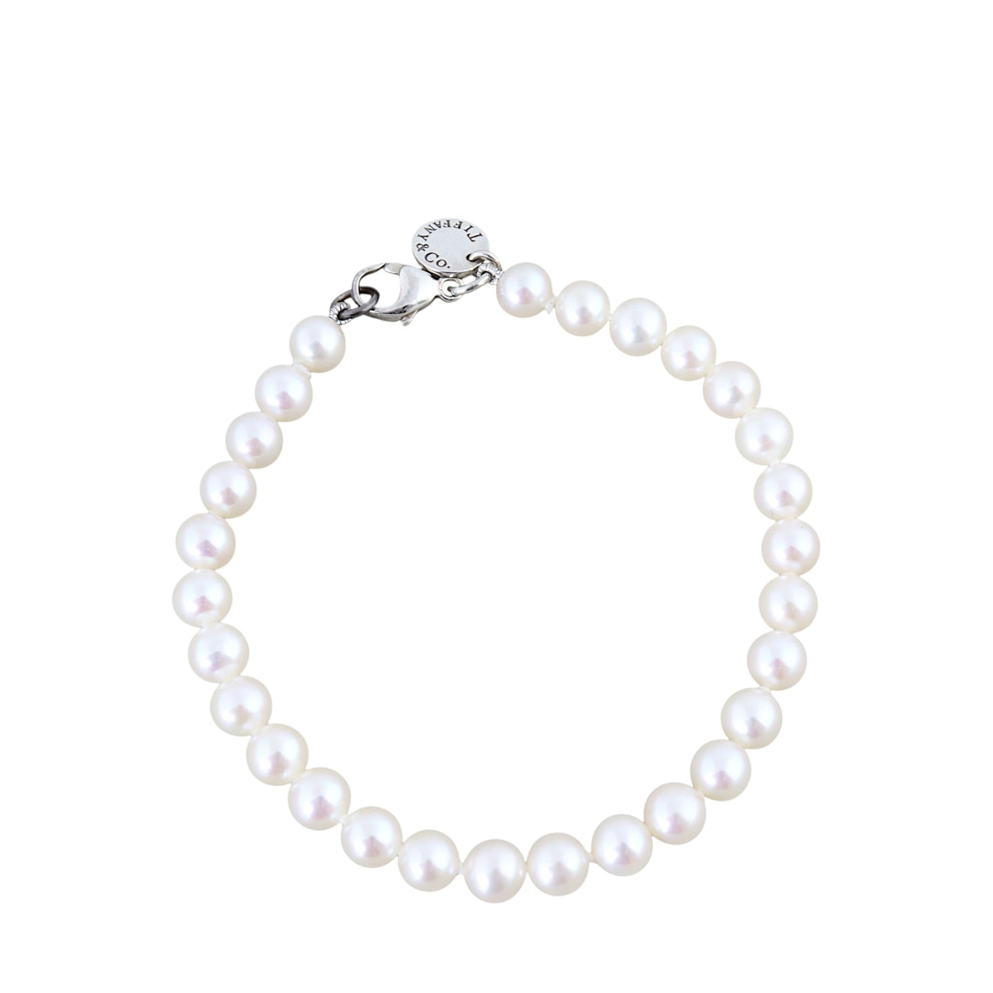 Tiffany & Co Zeigfeld 5-6mm Pearl Bracelet