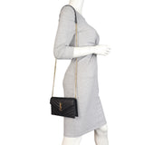 Saint Laurent Cassandre Envelope Chain Wallet