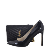 Saint Laurent Cassandre Envelope Chain Wallet