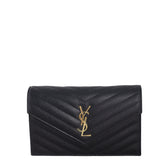 Saint Laurent Cassandre Envelope Chain Wallet