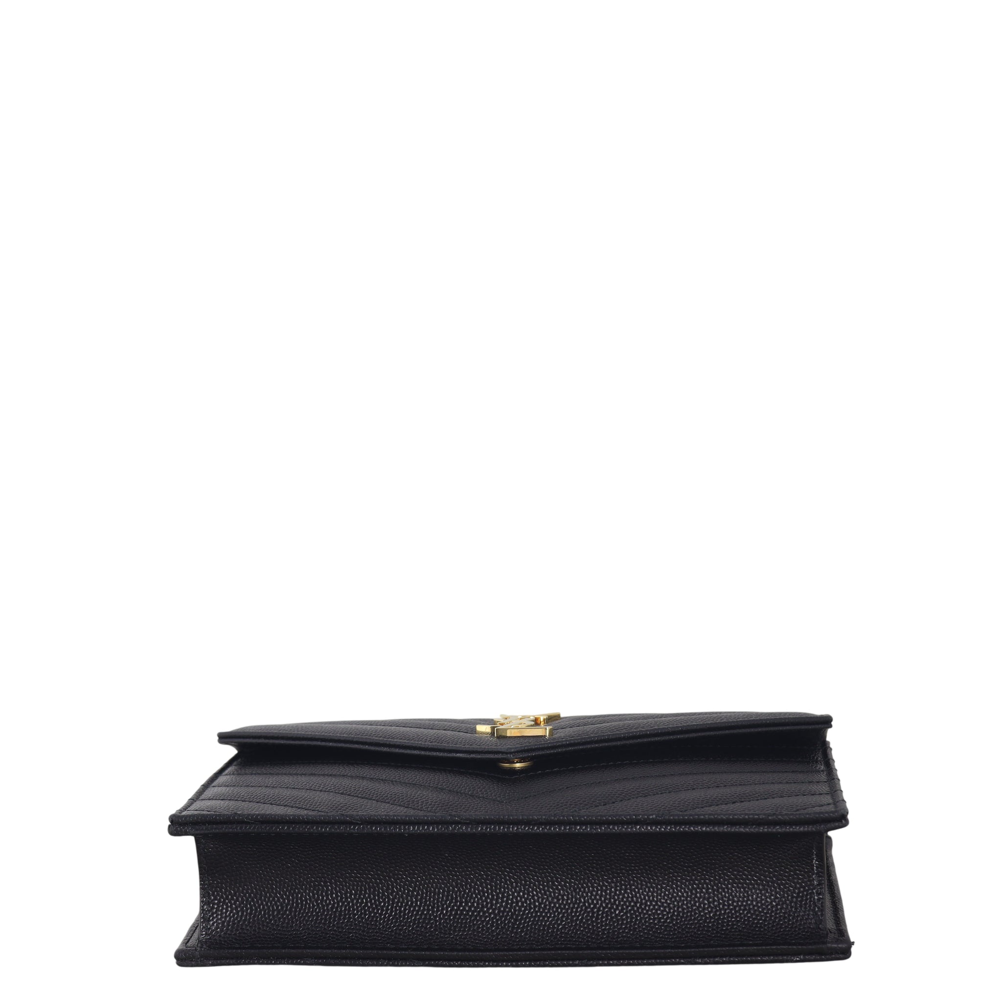 Saint Laurent Cassandre Envelope Chain Wallet