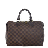 Louis Vuitton Speedy 30 Bandouliere Damier Ebene