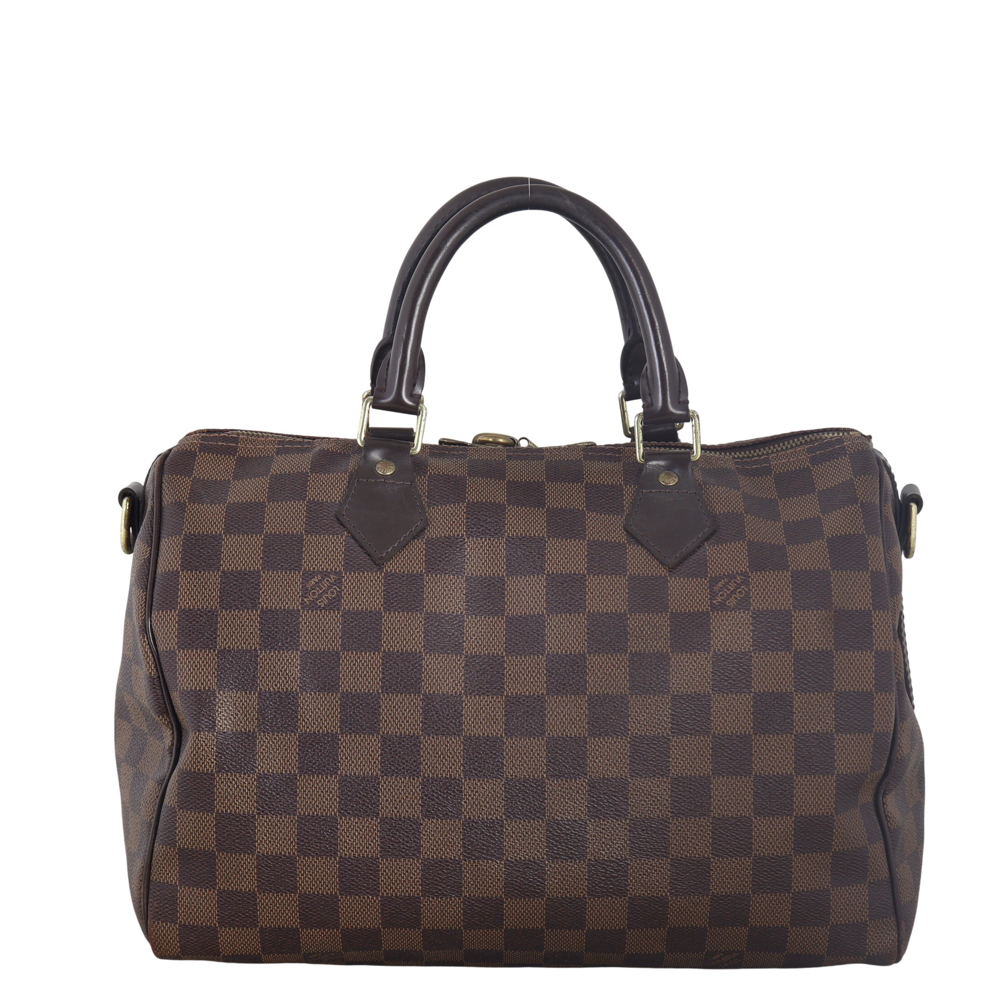 Louis Vuitton Speedy 30 Bandouliere Damier Ebene