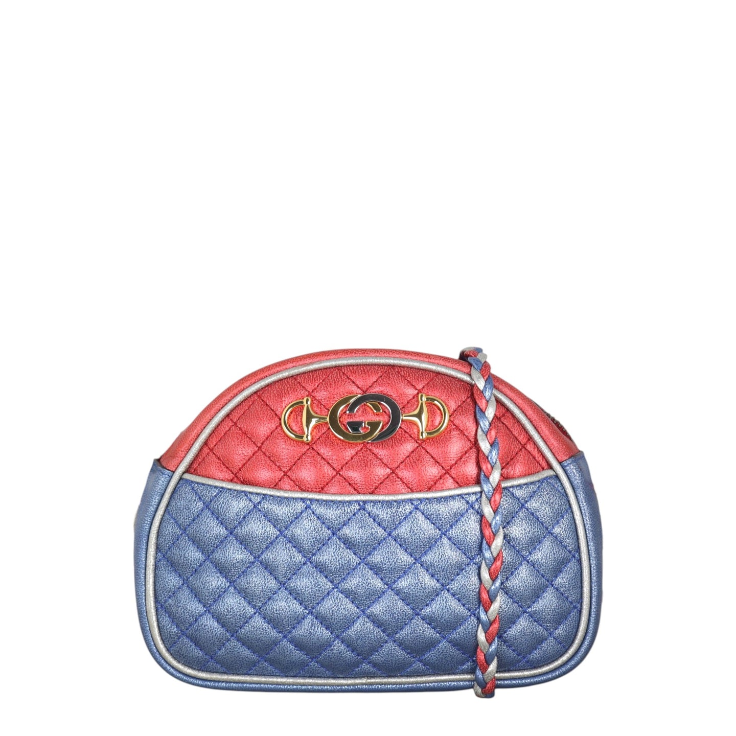 Gucci Zumi Trapuntata Mini GG Shoulder Bag