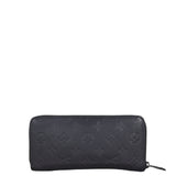 Louis Vuitton Vertical Zippy Wallet Monogram Taurillon