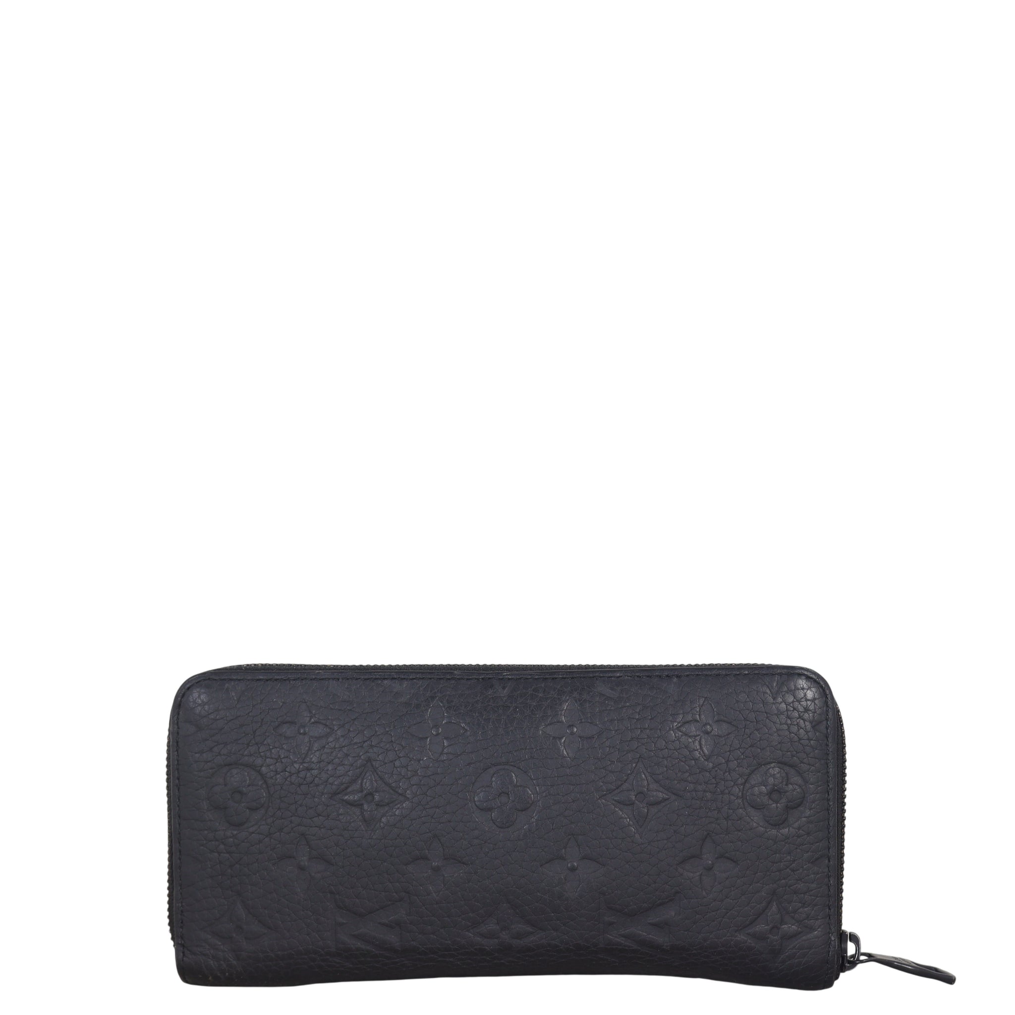 Louis Vuitton Vertical Zippy Wallet Monogram Taurillon