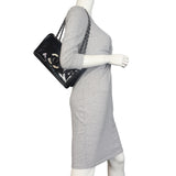 Chanel CC Vinyl Lipstick Ligne Flap Bag