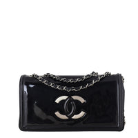 Chanel CC Vinyl Lipstick Ligne Flap Bag