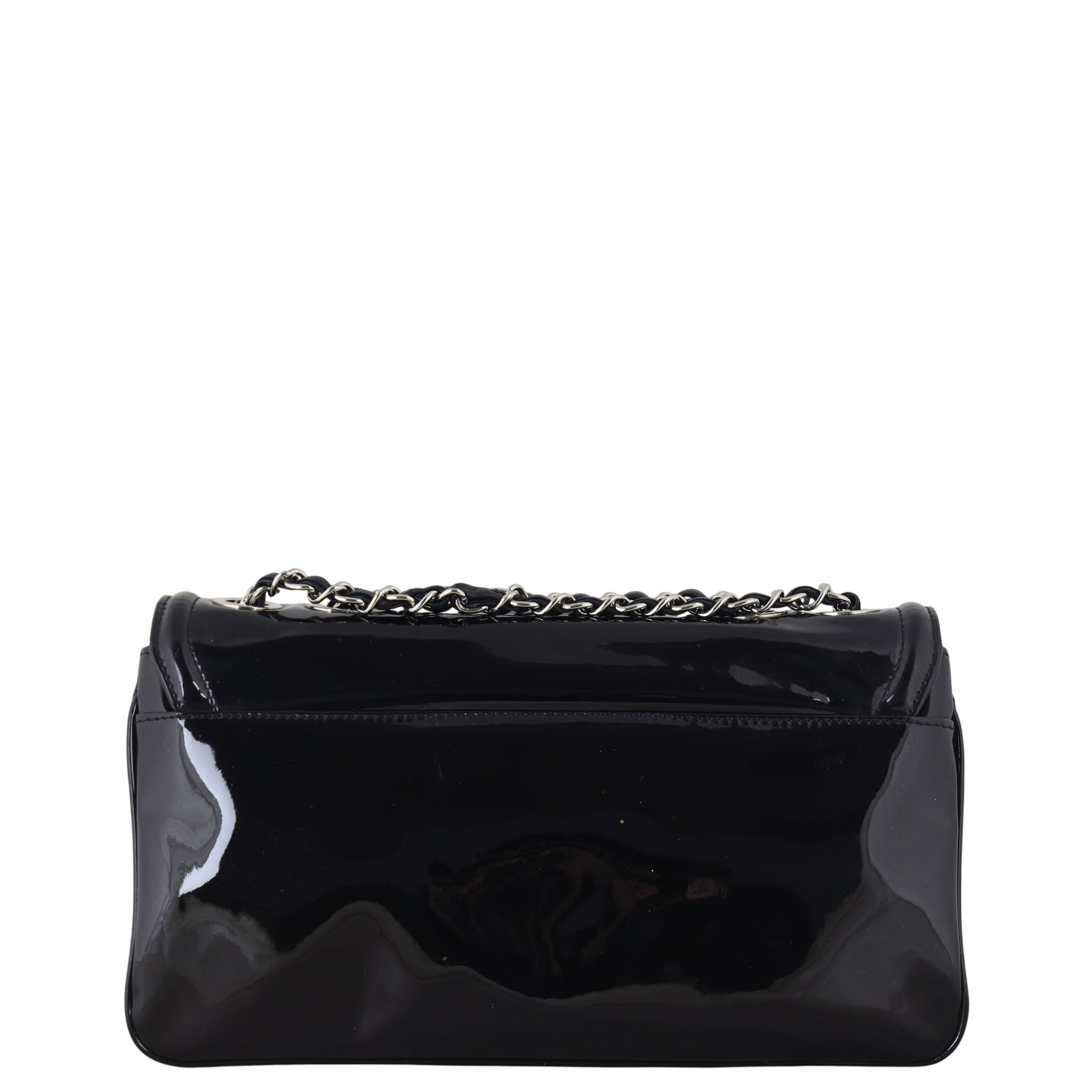 Chanel CC Vinyl Lipstick Ligne Flap Bag