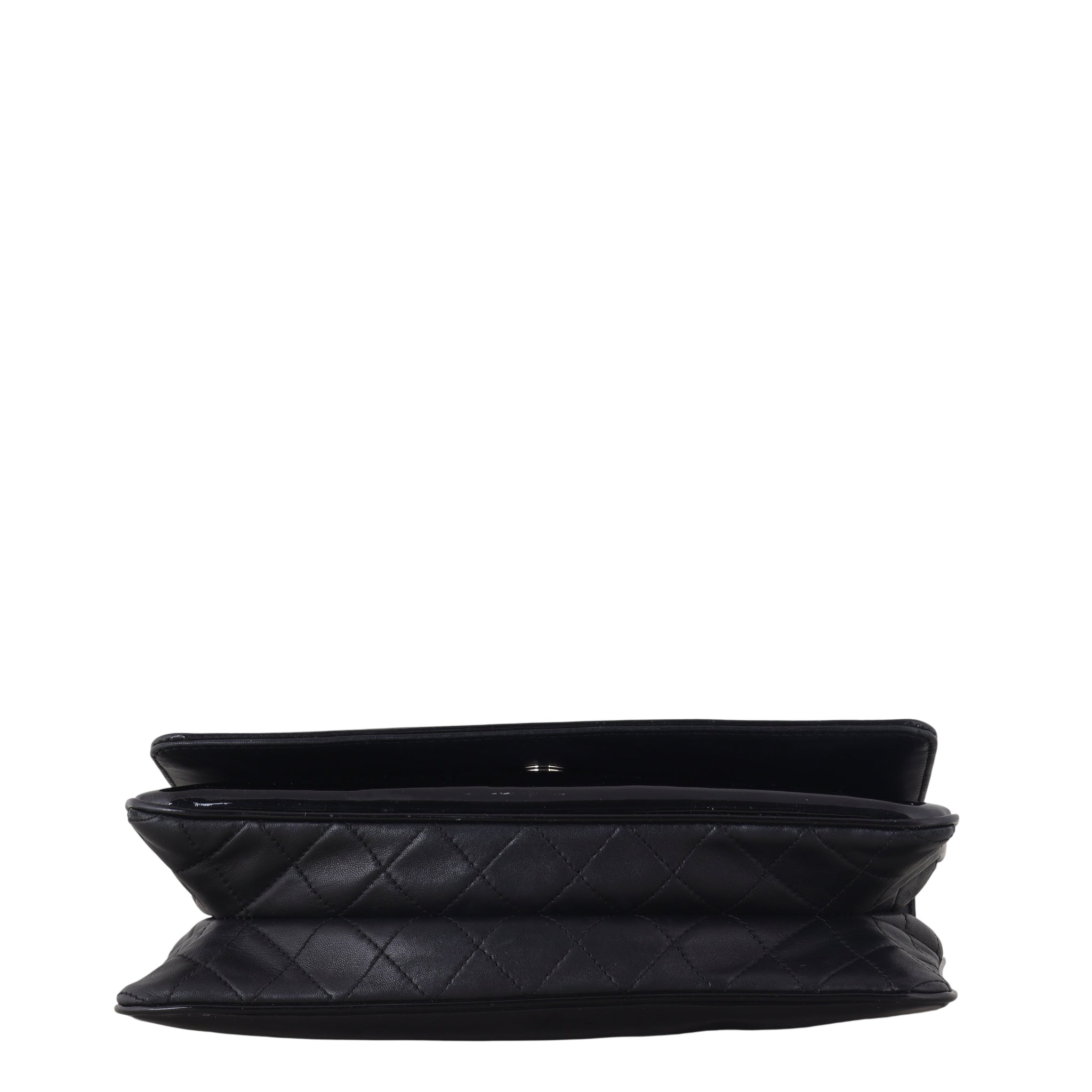 Chanel CC Vinyl Lipstick Ligne Flap Bag