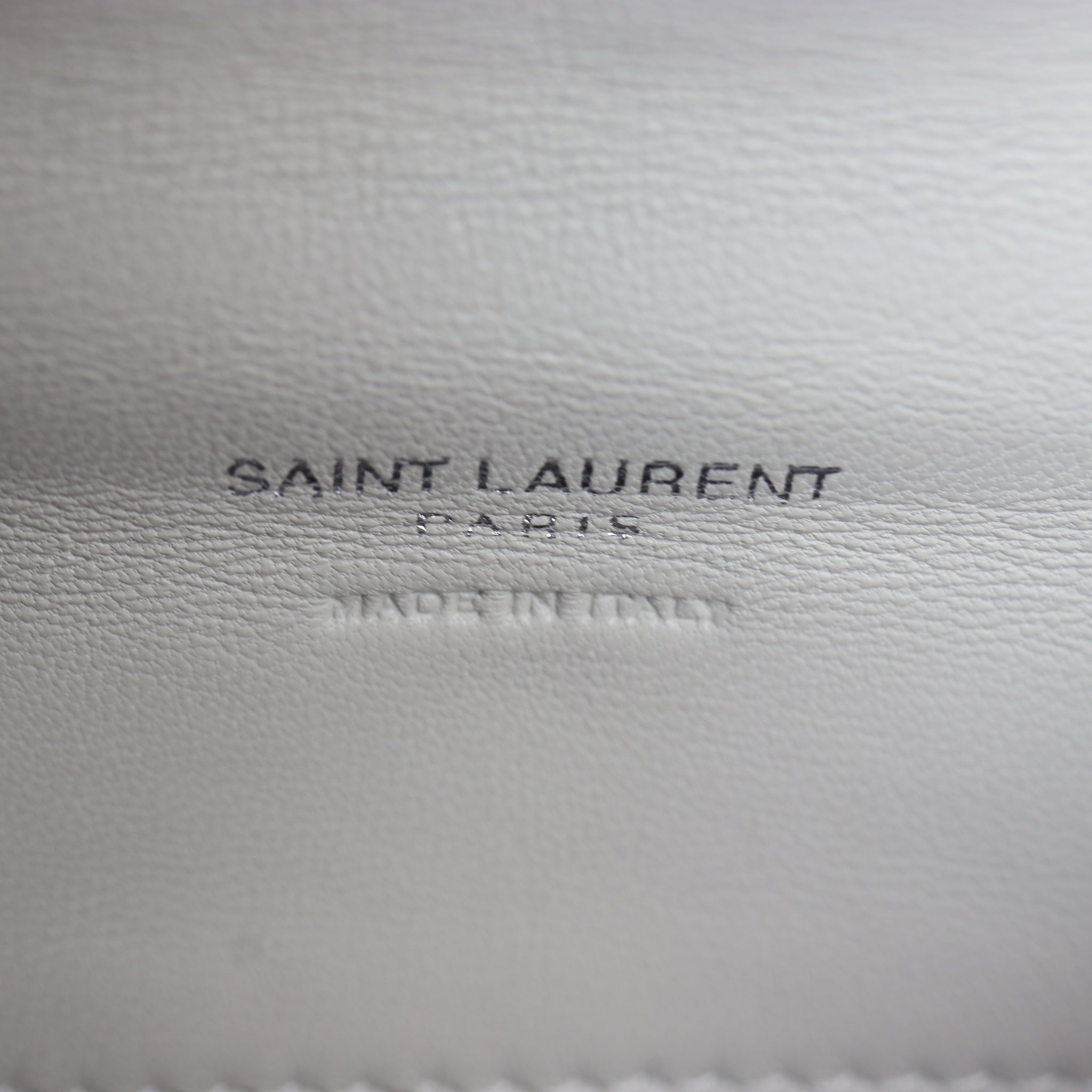 Saint Laurent Puffer Pouch