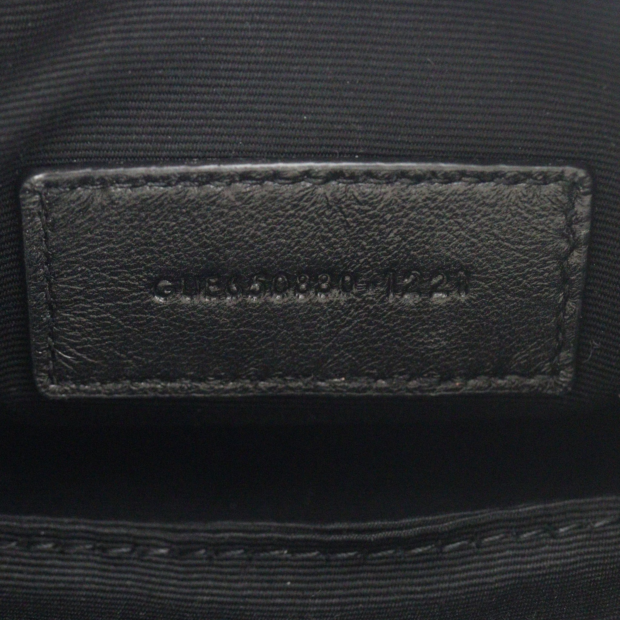 Saint Laurent Puffer Pouch