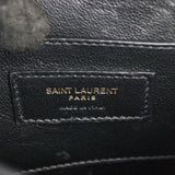 Saint Laurent Cassandra Top Handle Mini Croc-Embossed