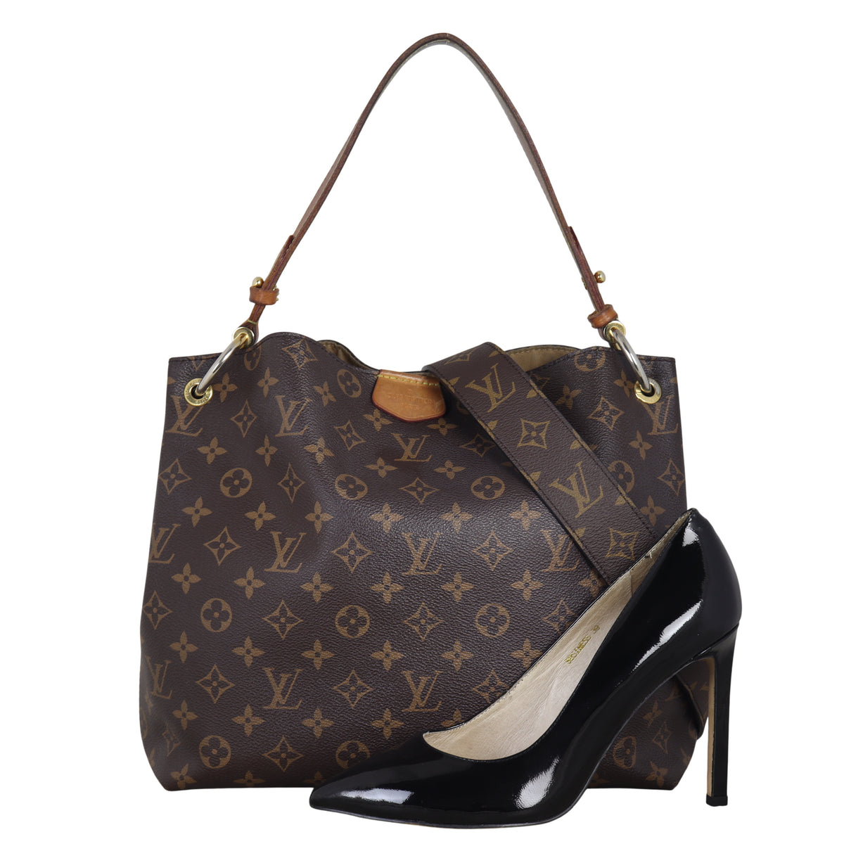 Louis Vuitton Graceful PM Monogram with Shoulder Strap