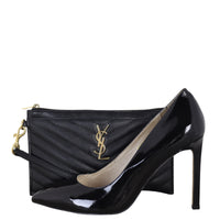 Saint Laurent Cassandre Monogram Matelasse Pouch