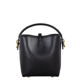 Saint Laurent Le 37 Mini Leather Bucket Bag