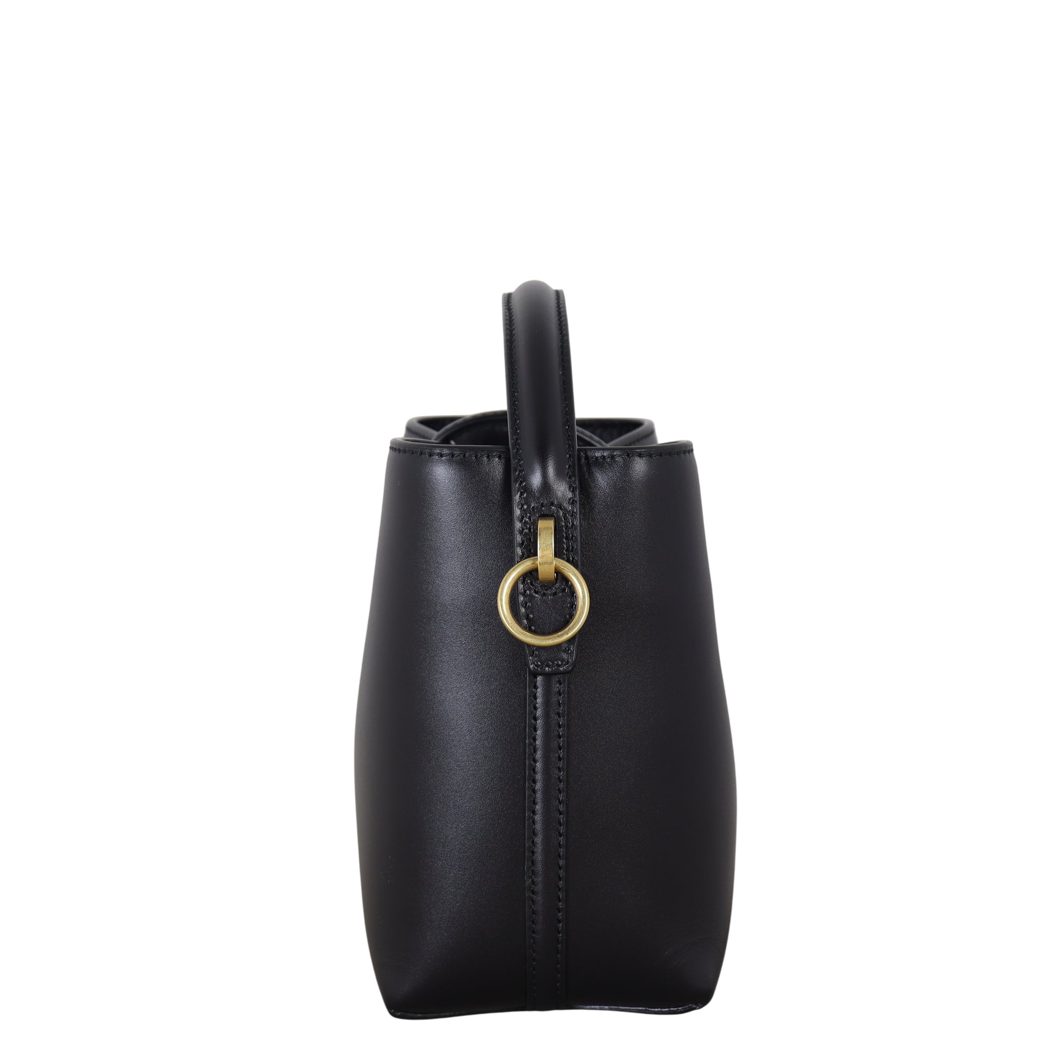 Saint Laurent Le 37 Mini Leather Bucket Bag