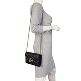 Gucci GG Marmont Matelasse Chain Wallet