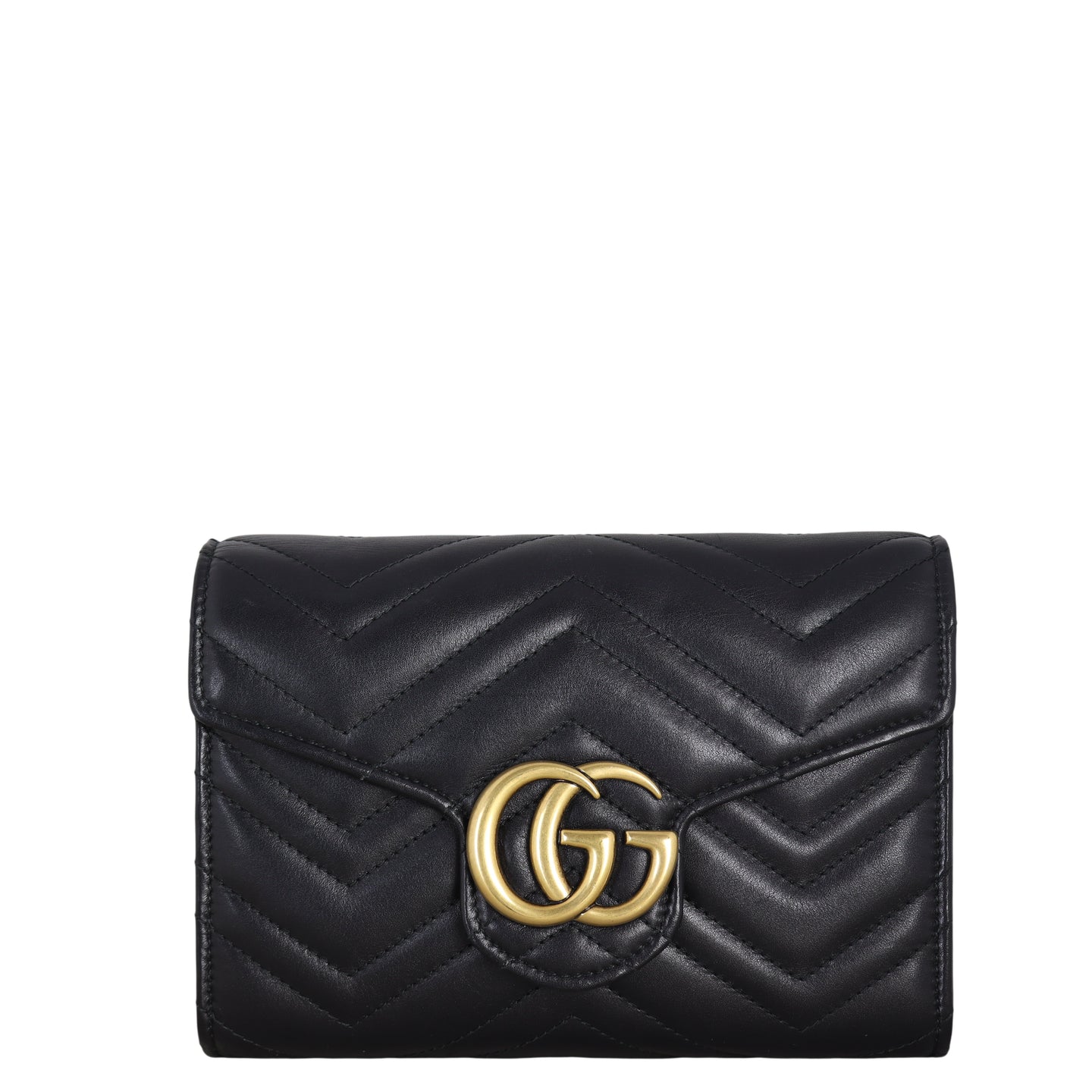 Gucci GG Marmont Matelasse Chain Wallet