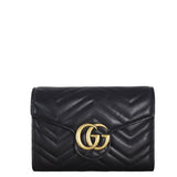 Gucci GG Marmont Matelasse Chain Wallet