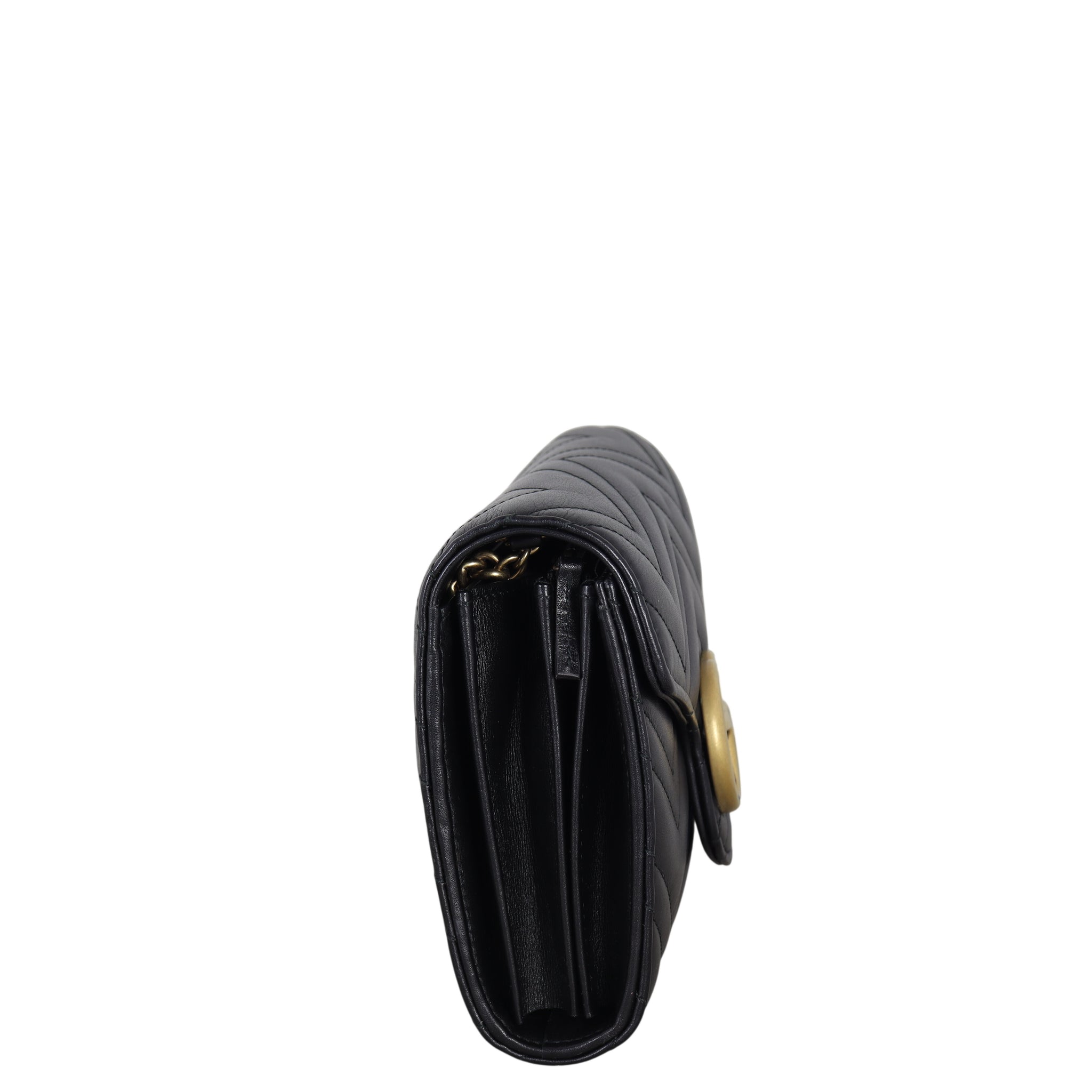 Gucci GG Marmont Matelasse Chain Wallet