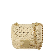 Celine Triomphe Claude Mini Bag Raffia