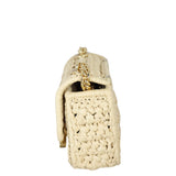 Celine Triomphe Claude Mini Bag Raffia