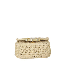 Celine Triomphe Claude Mini Bag Raffia