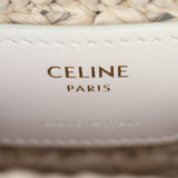 Celine Triomphe Claude Mini Bag Raffia