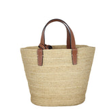 Celine Classic Panier Raffia Tote Teen