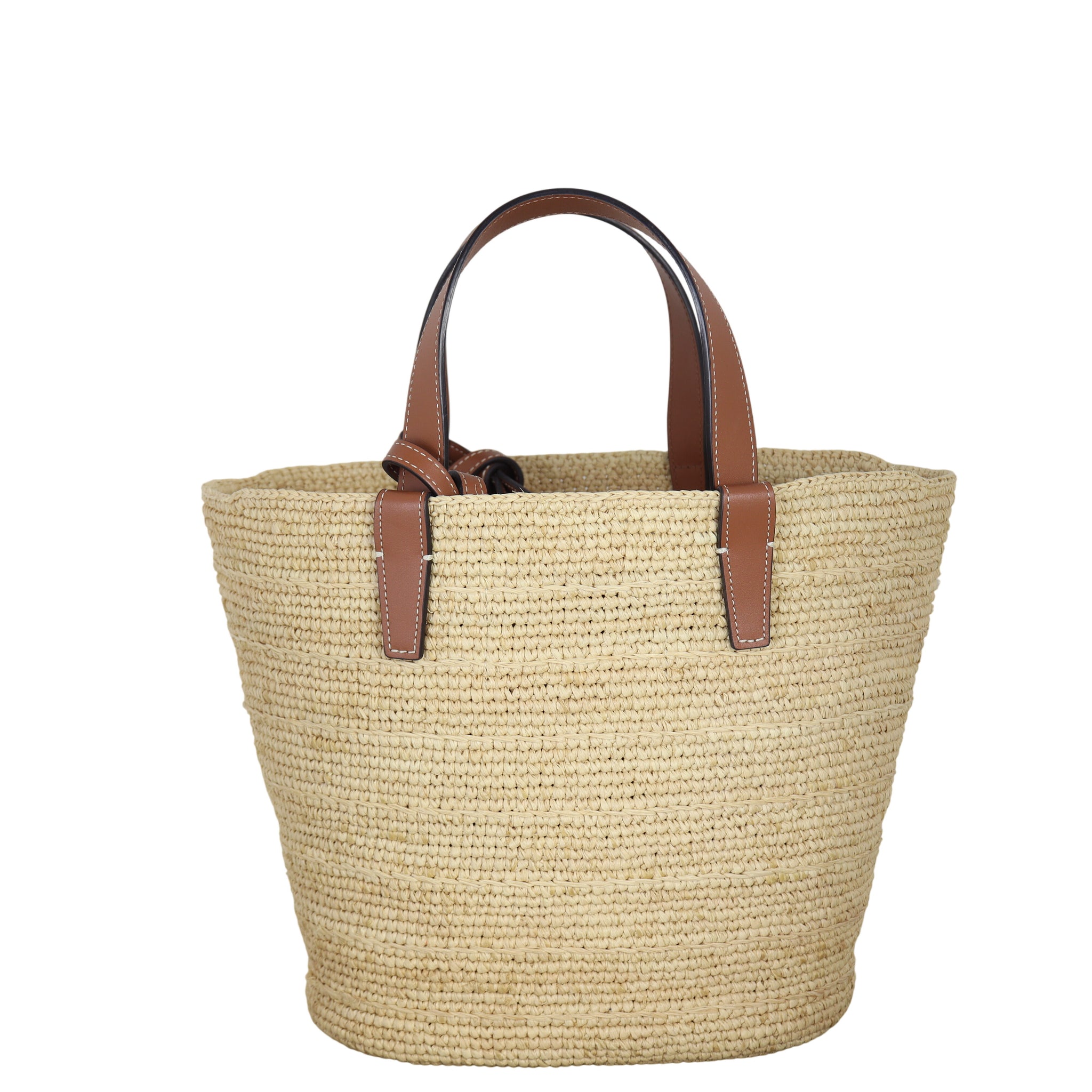 Celine Classic Panier Raffia Tote Teen