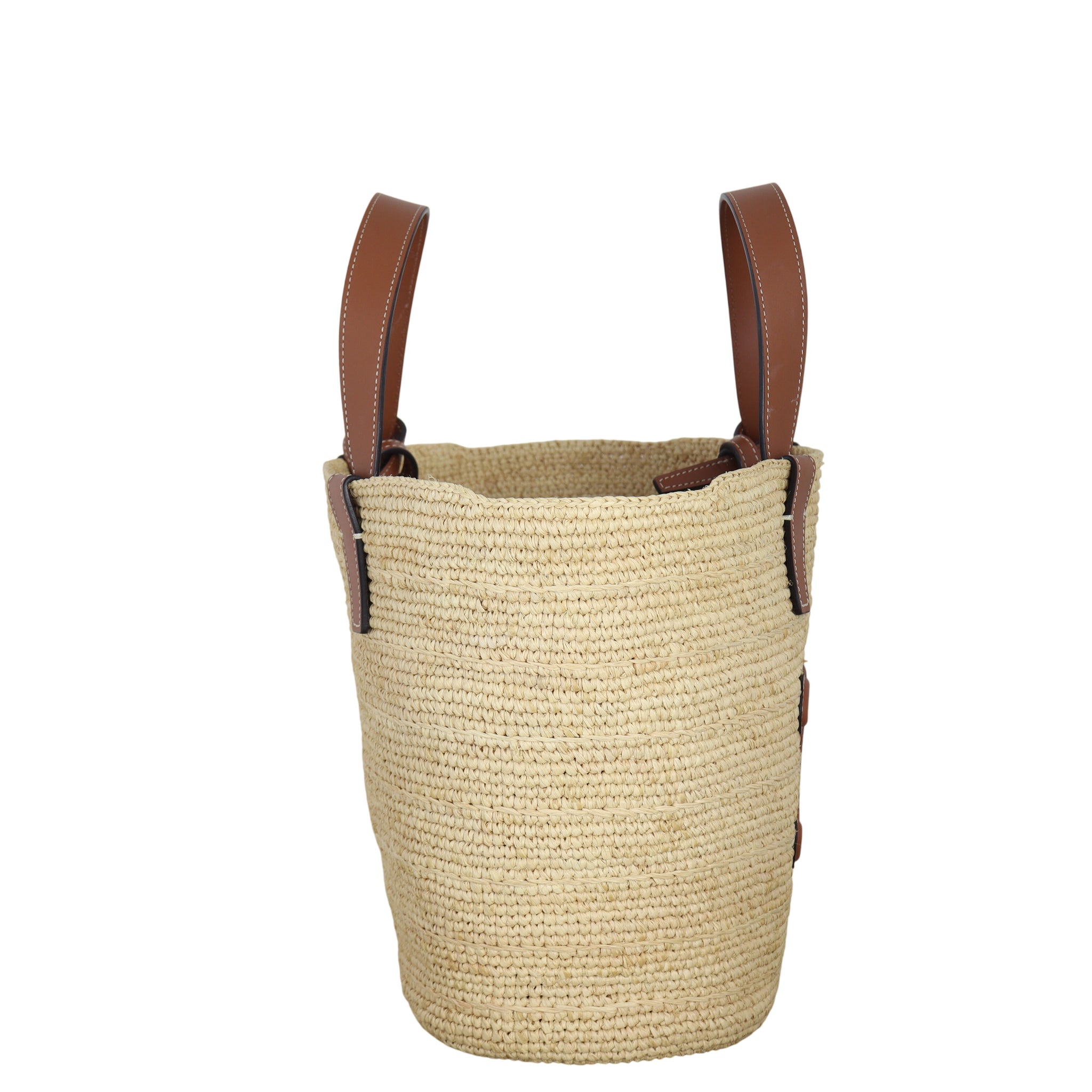 Celine Classic Panier Raffia Tote Teen