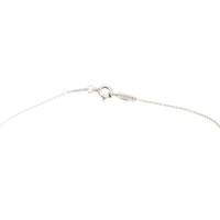 Tiffany & Co Elsa Peretti Double Open Heart Sterling Silver 18k Rose Gold Pendant Necklace