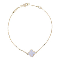 Van Cleef & Arpels Sweet Alhambra Mother of Pearl 18k Yellow Gold Bracelet
