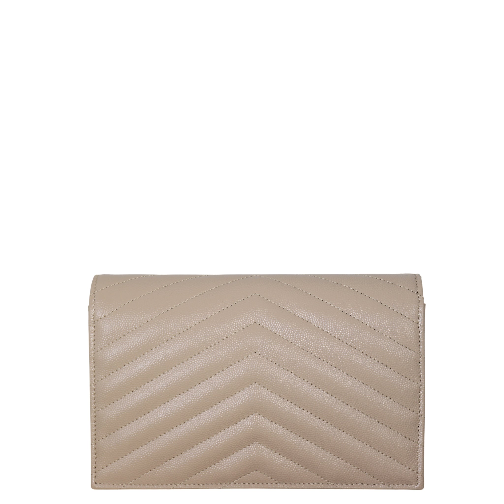 Saint Laurent Cassandre Envelope Chain Wallet