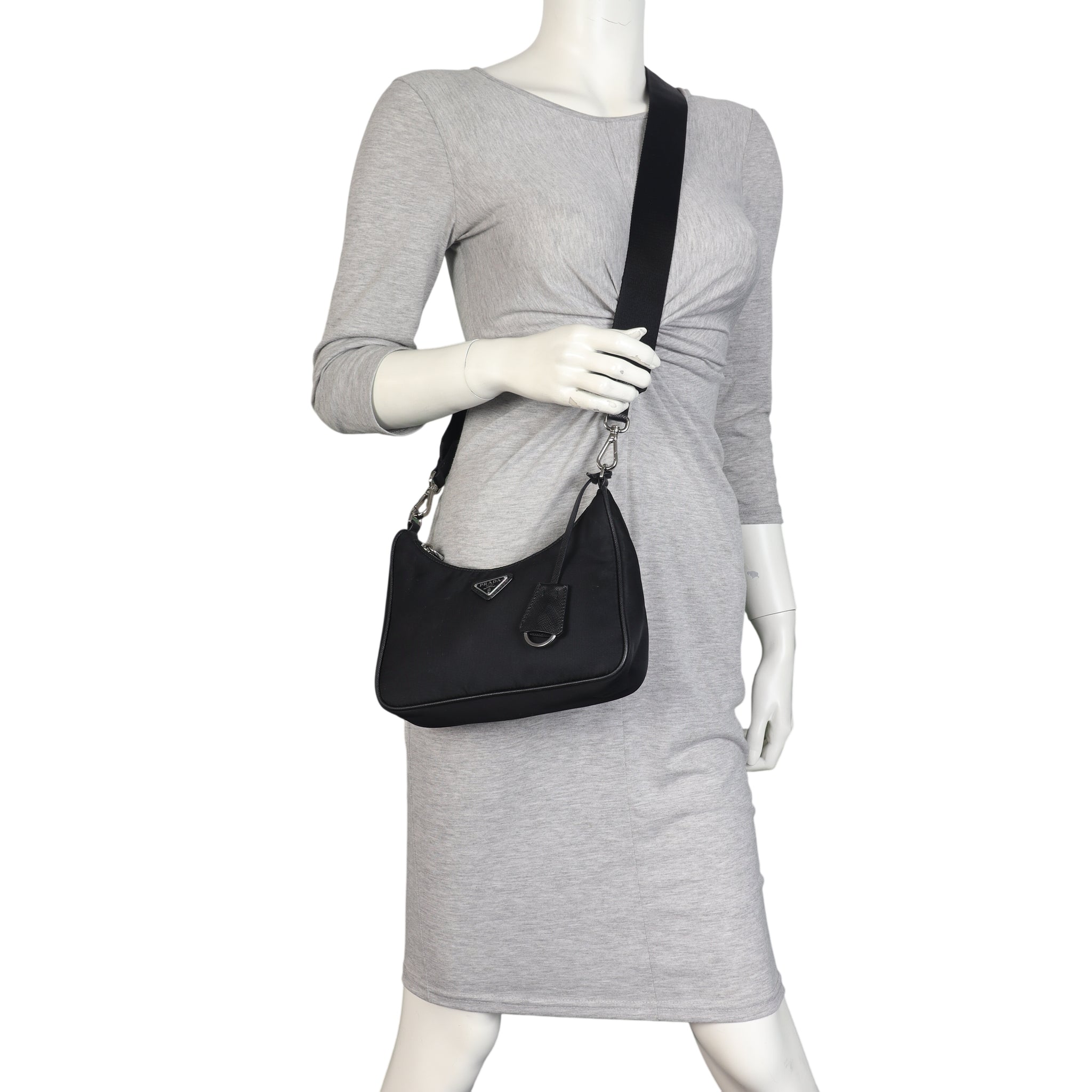 Prada Re-Edition 2005 Tessuto Shoulder Bag