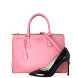 Prada Saffiano Lux Galleria Double Zip Tote Large