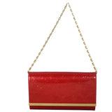 Louis Vuitton Ana Chain Clutch Monogram Vernis