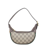 Gucci Ophidia GG Supreme Mini Crescent Shoulder Bag