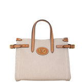 Valentino Antibes Canvas Tote Small