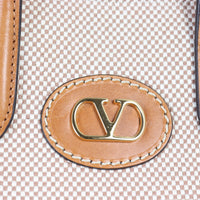 Valentino Antibes Canvas Tote Small