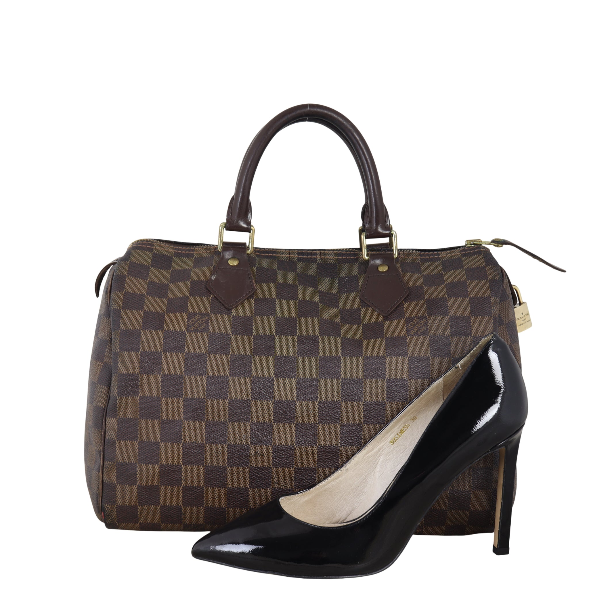 Louis Vuitton Speedy 30 Damier Ebene