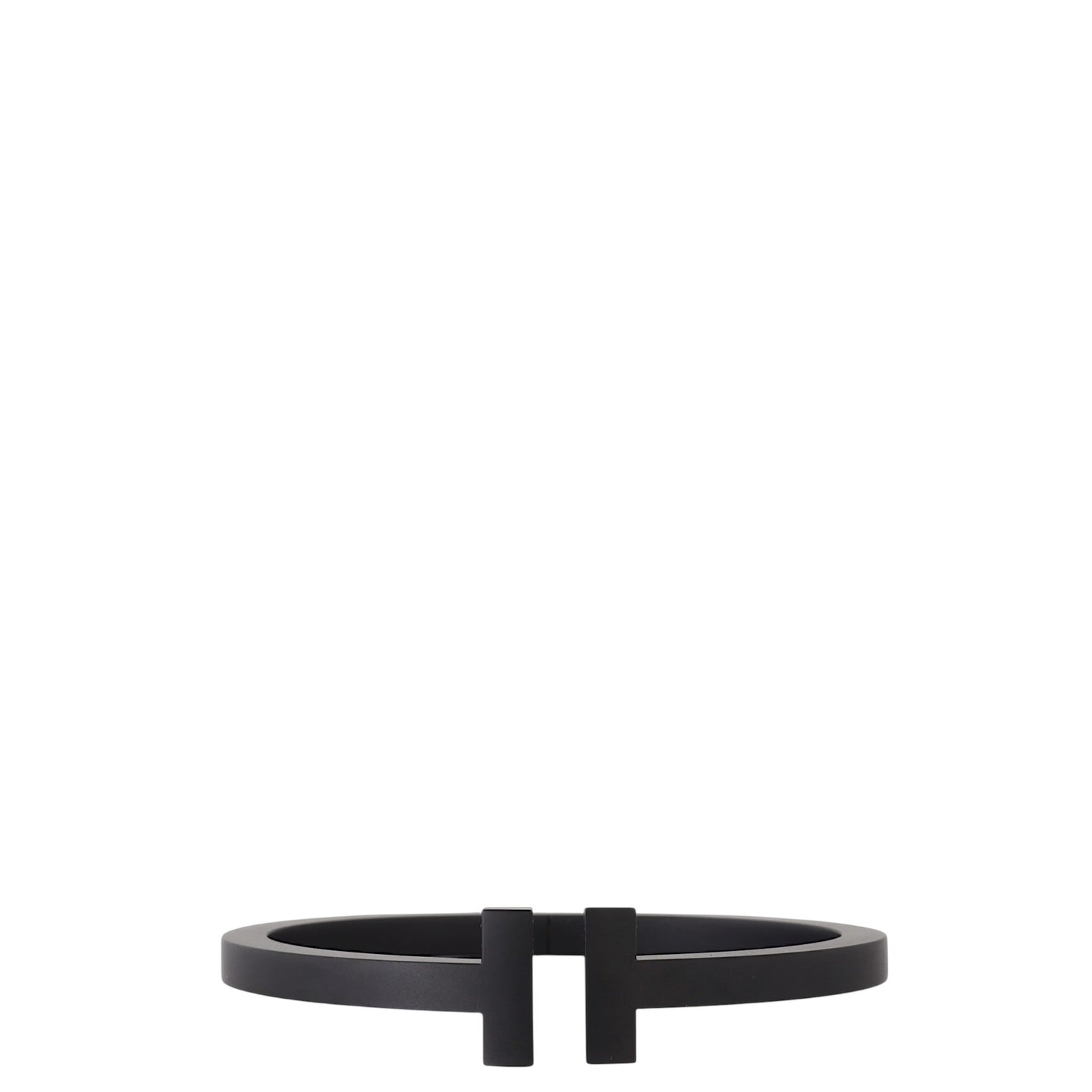 Tiffany & Co T Square Black Stainless Steel Bracelet