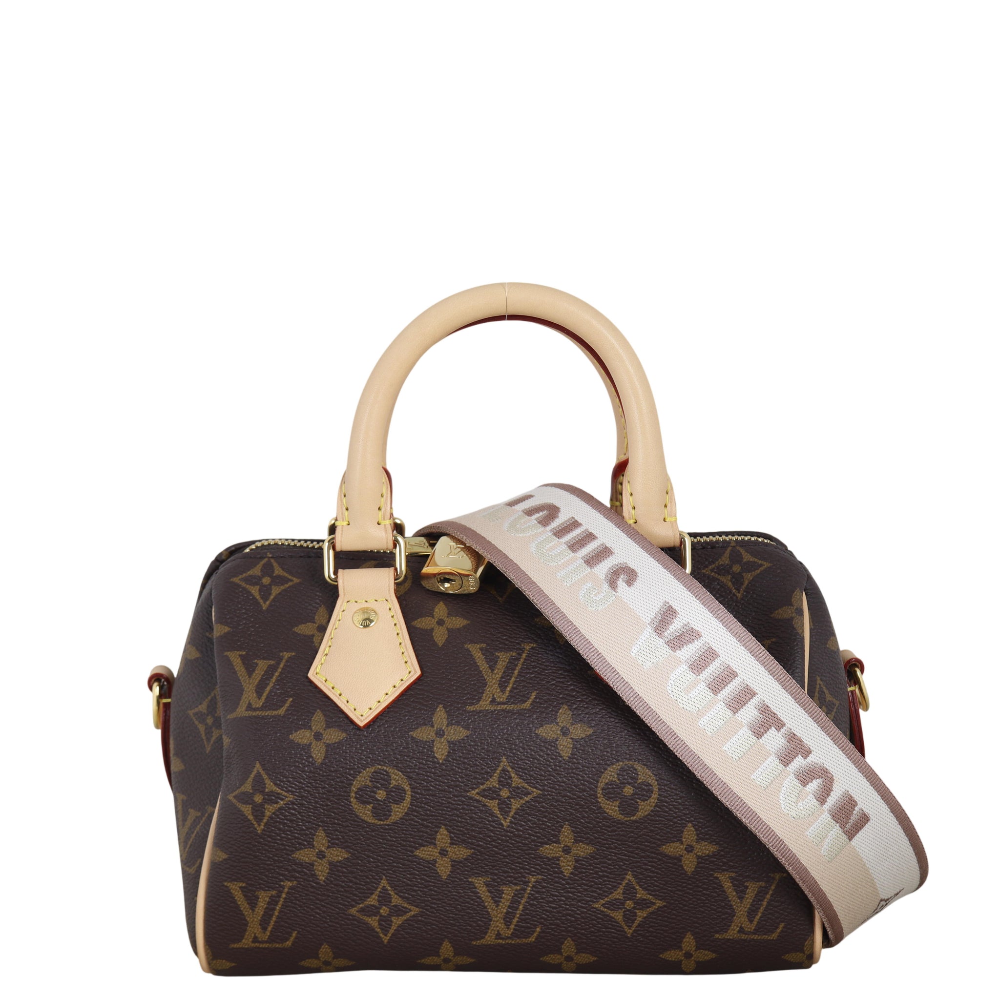 Louis Vuitton Speedy 20 Bandouliere Monogram with Embroidered Strap