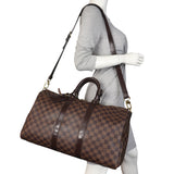 Louis Vuitton Keepall 45 Bandouliere Damier Ebene