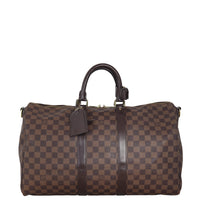 Louis Vuitton Keepall 45 Bandouliere Damier Ebene